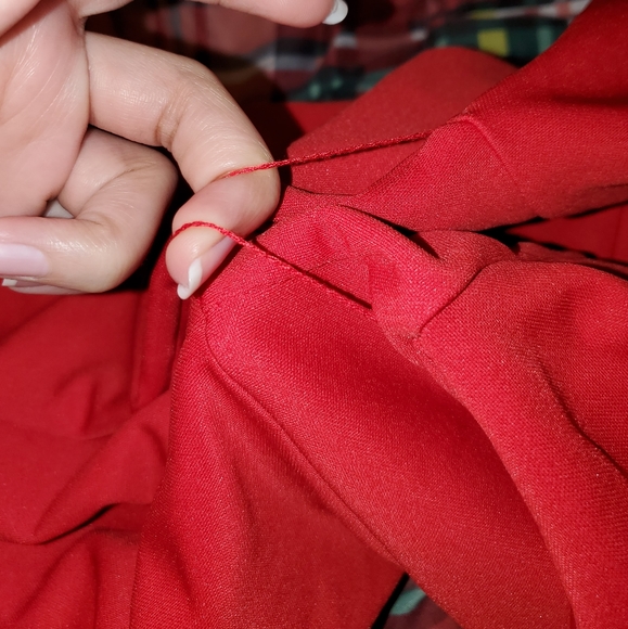 *SOLD* NWT Jasambac Red Bodycon Pencil Dress with Pockets - Picture 12 of 16